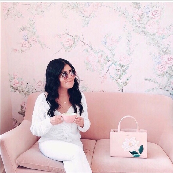 🌸Kate Spade Swamped Magnolia Sam Bag🌸 - Picture 7 of 8